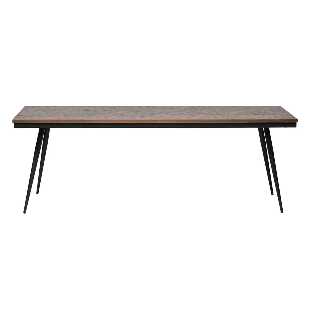 Jedálenský stôl z akáciového dreva BePureHome Rhombic 220 × 90 cm