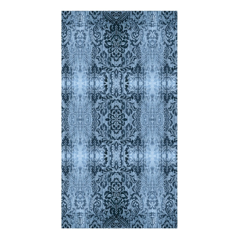 Petrolejový koberec Vitaus Becky 120 x 160 cm