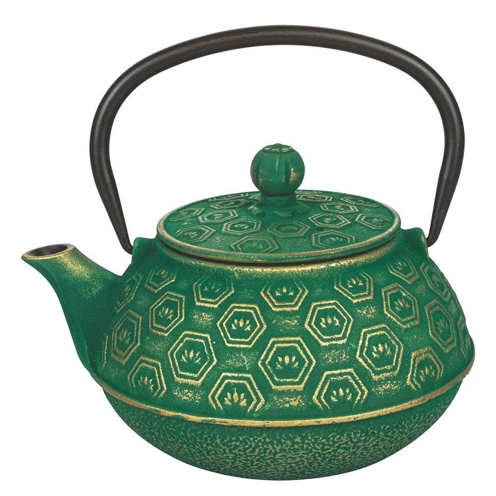 Zelená liatinová kanvička na čaj Villa dEste Hosaka 800 ml