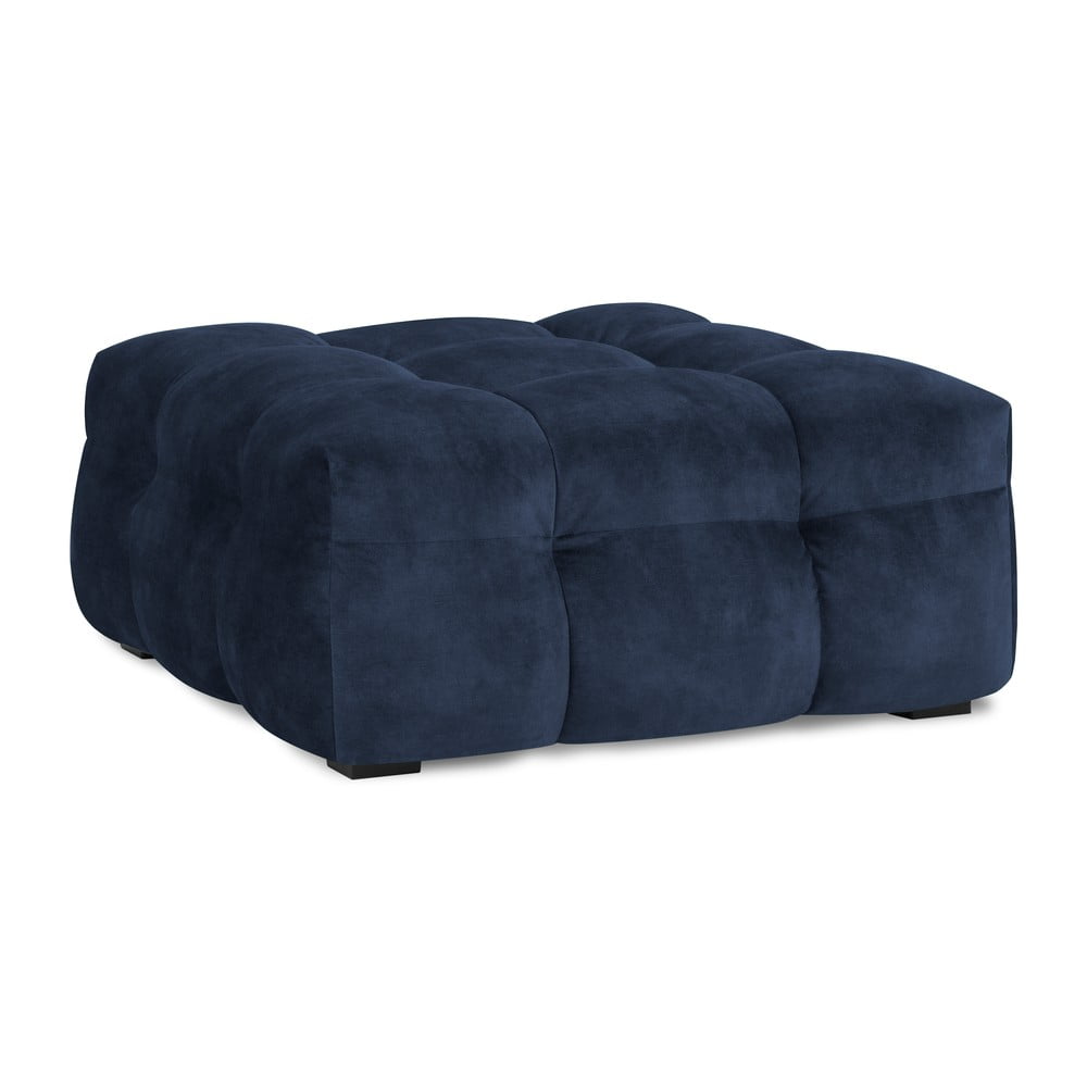 Modrý zamatový puf Windsor  Co Sofas Vesta