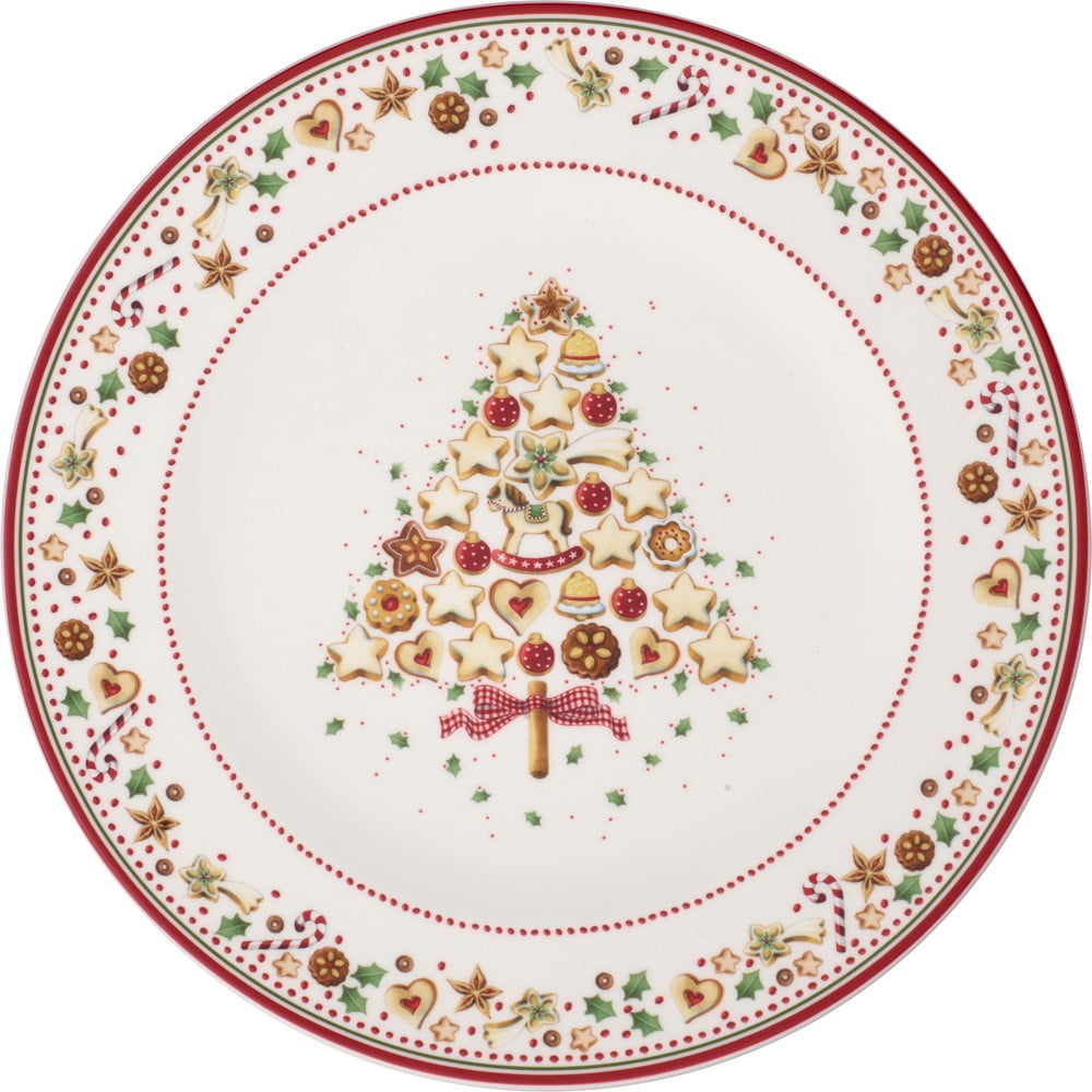 Porcelánový vianočný tanier Winter Bakery Delight VilleroyBoch ø 32 cm