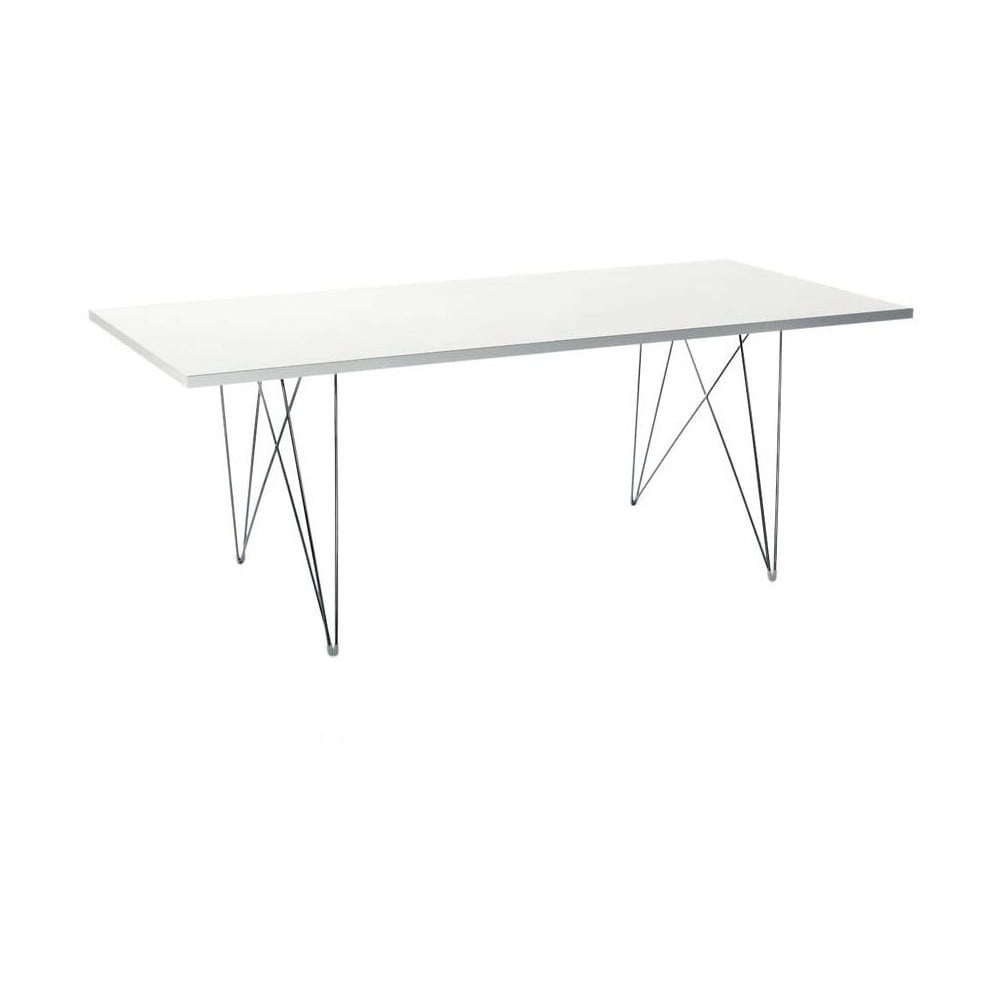 Biely jedálenský stôl Magis Bella 200 x 90 cm
