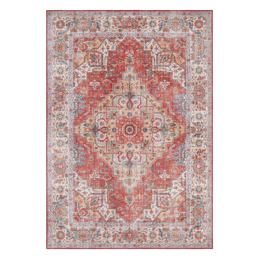 Tehlovočervený koberec Nouristan Sylla 200 x 290 cm