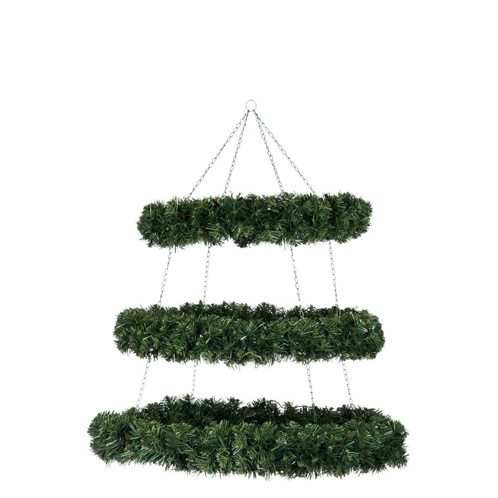Závesná vianočná dekorácia J-Line Wreath