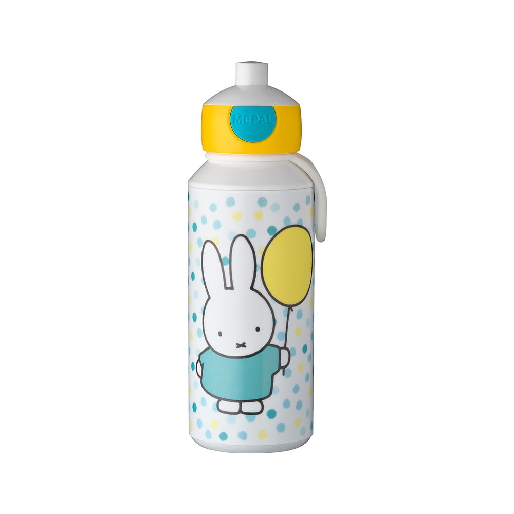 Detská fľaša na vodu Rosti Mepal Miffy Confetti 400 ml