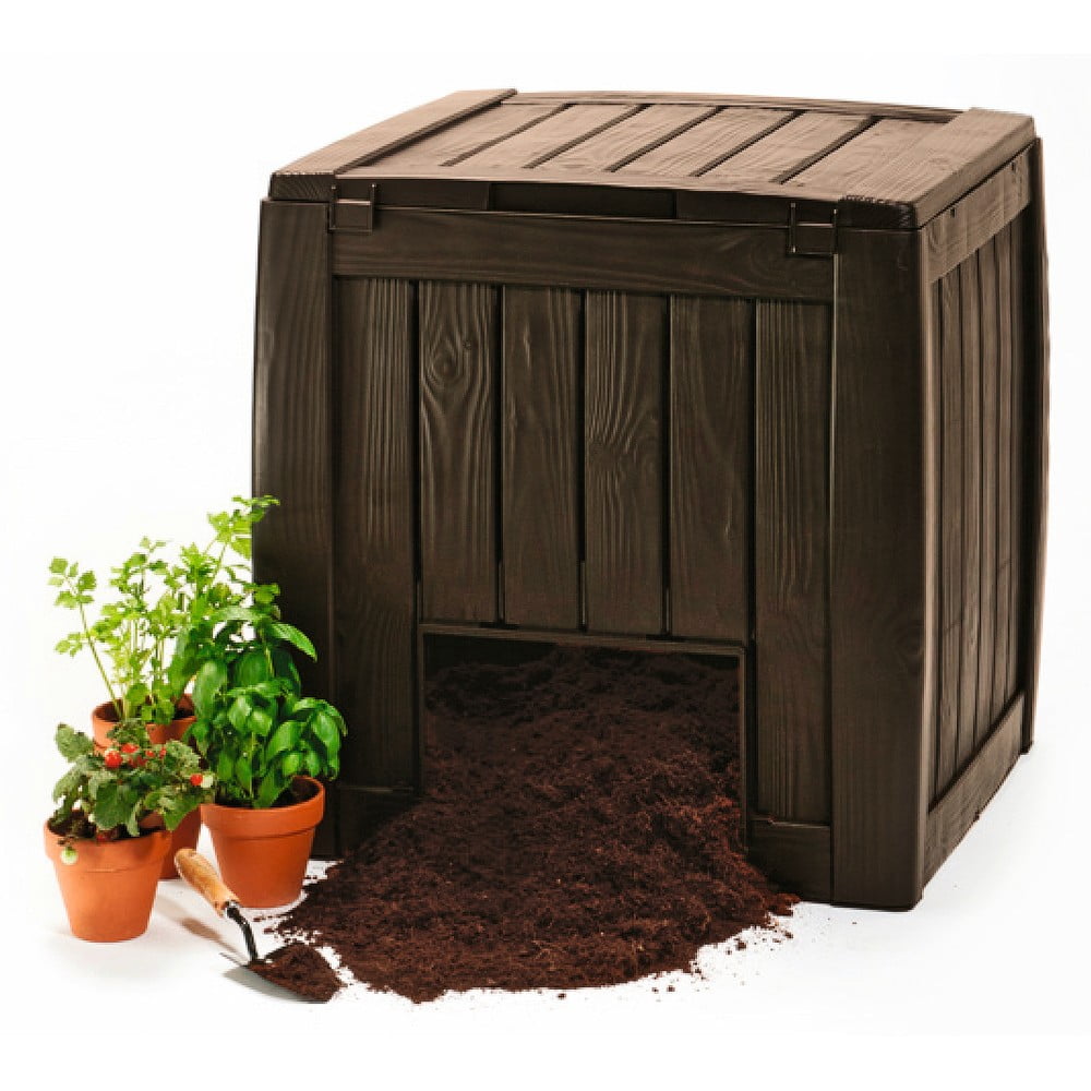 Hnedý záhradný kompostér Keter