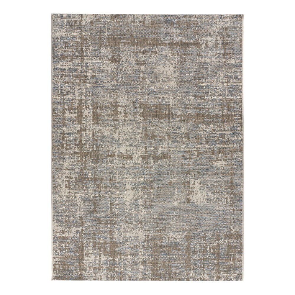 Hnedo-sivý vonkajší koberec Universal Luana 155 x 230 cm