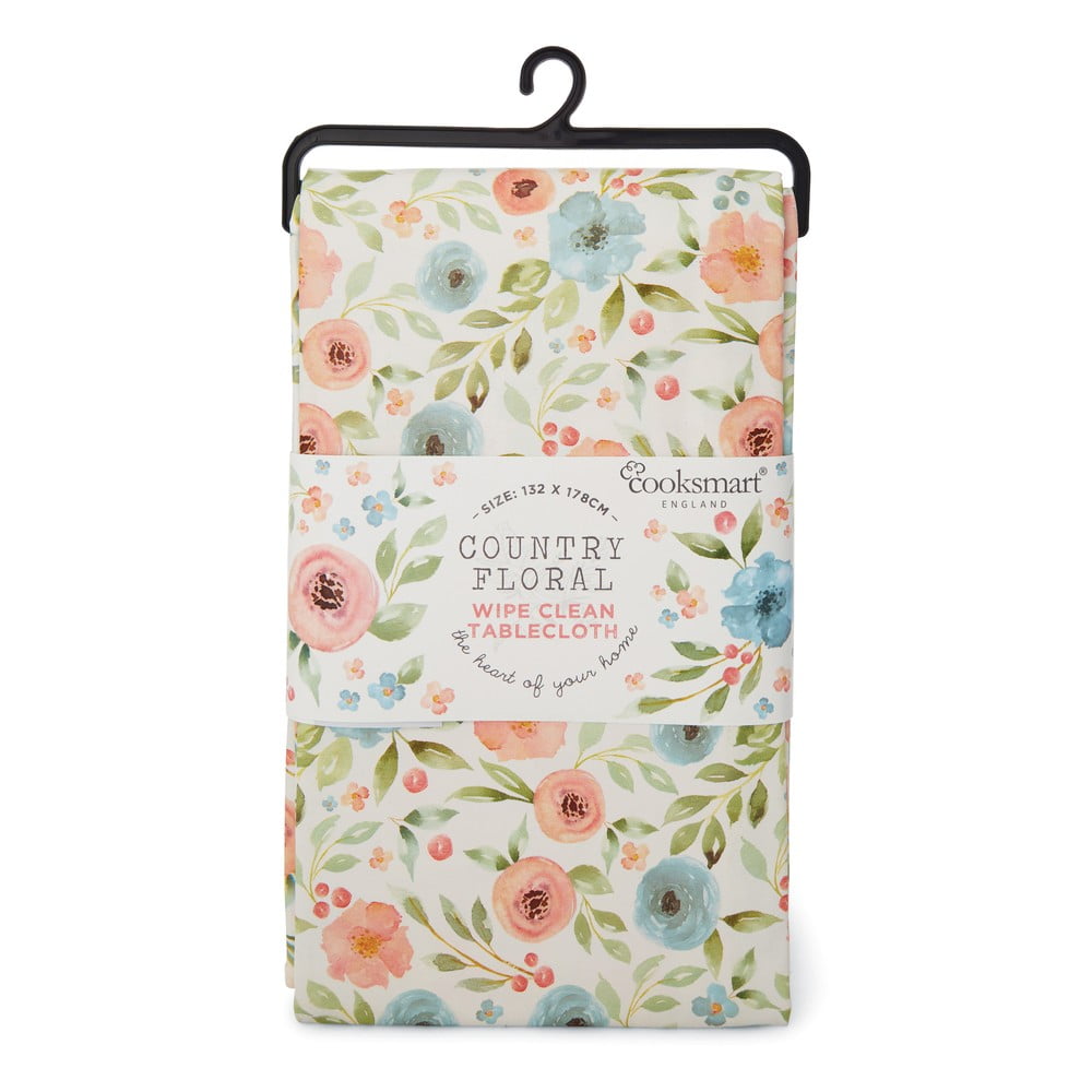 Obrus Cooksmart ® Country Floral 178 x 132 cm