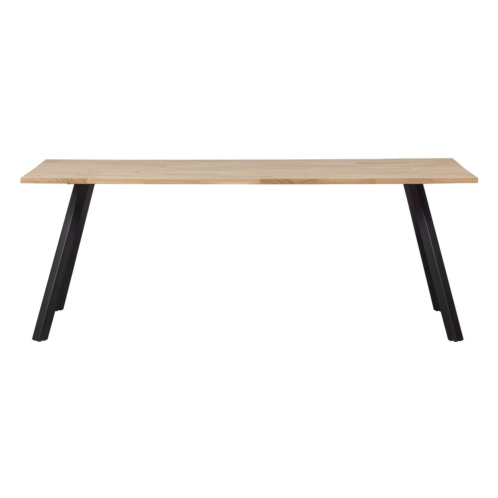 Jedálenský stôl s doskou z dubového dreva WOOOD Tablo Square 200 x 90 cm