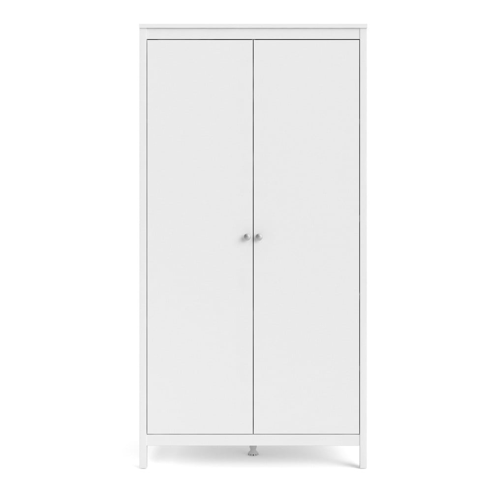 Biela šatníková skriňa Tvilum Madrid 102 x 199 cm