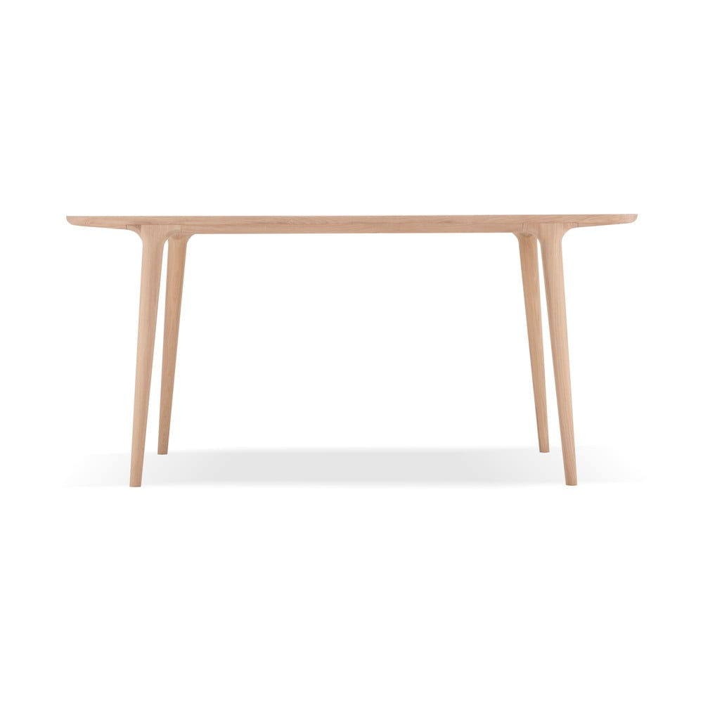 Jedálenský stôl z masívneho dubového dreva Gazzda Fawn 160 × 90 cm