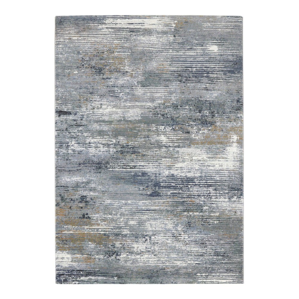 Sivo-modrý koberec Elle Decoration Arty Trappes 120 × 170 cm
