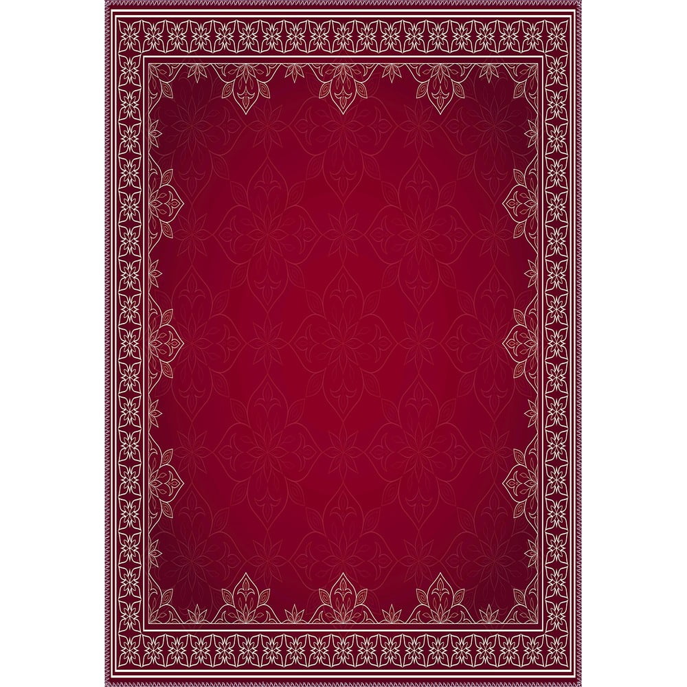 Červený koberec Vitaus Emma 160 x 230 cm