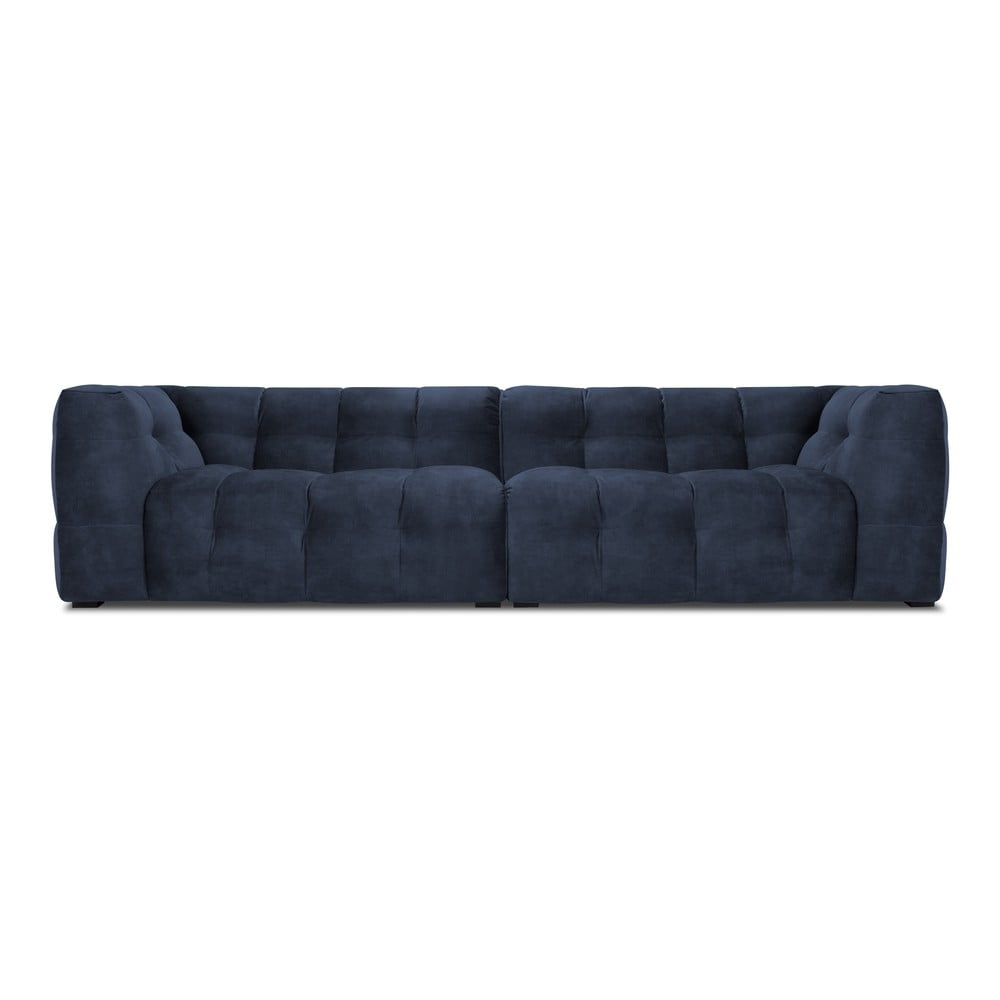 Modrá zamatová pohovka Windsor  Co Sofas Vesta 280 cm