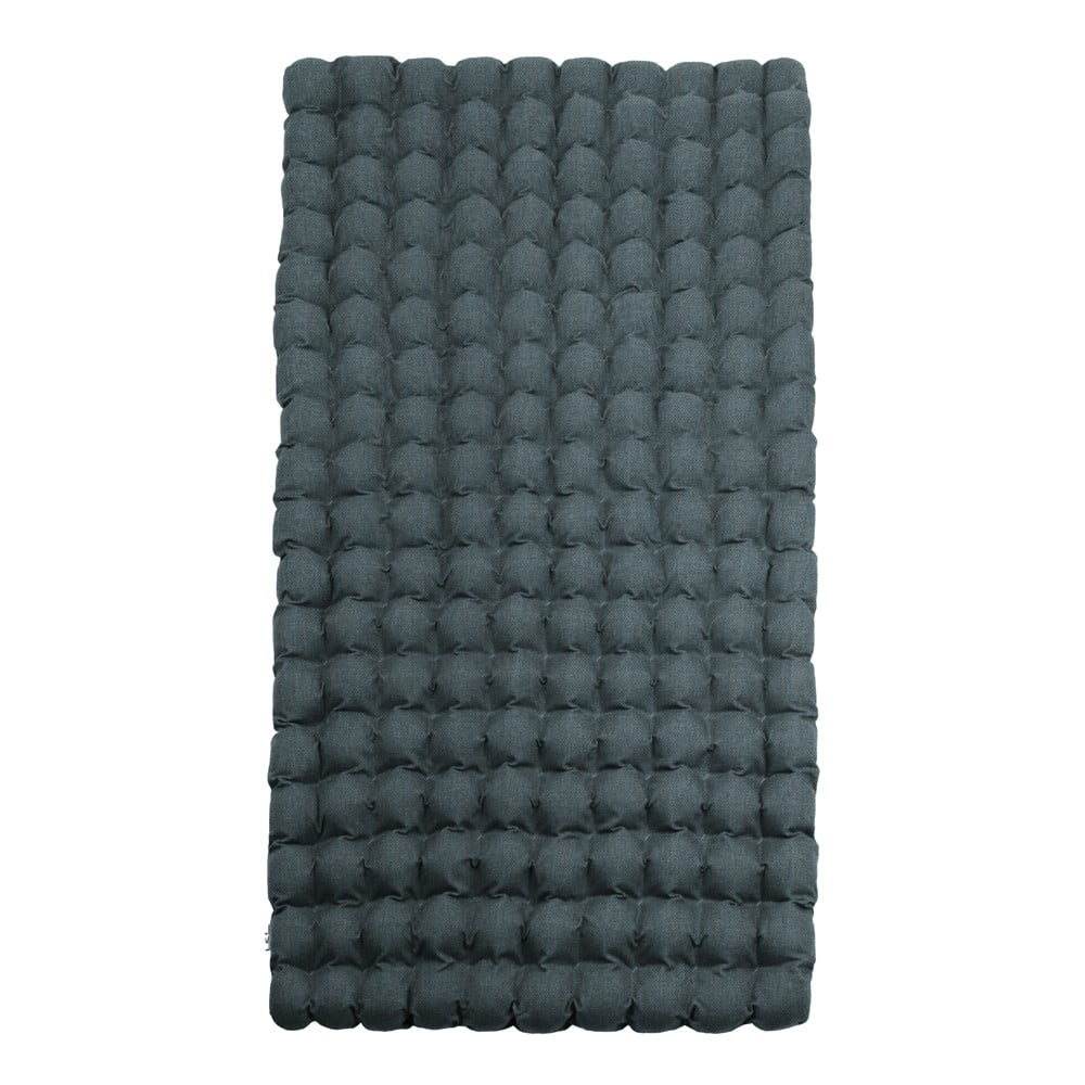 Sivomodrý relaxačný masážny matrac Linda Vrňáková Bubbles 110 × 200 cm
