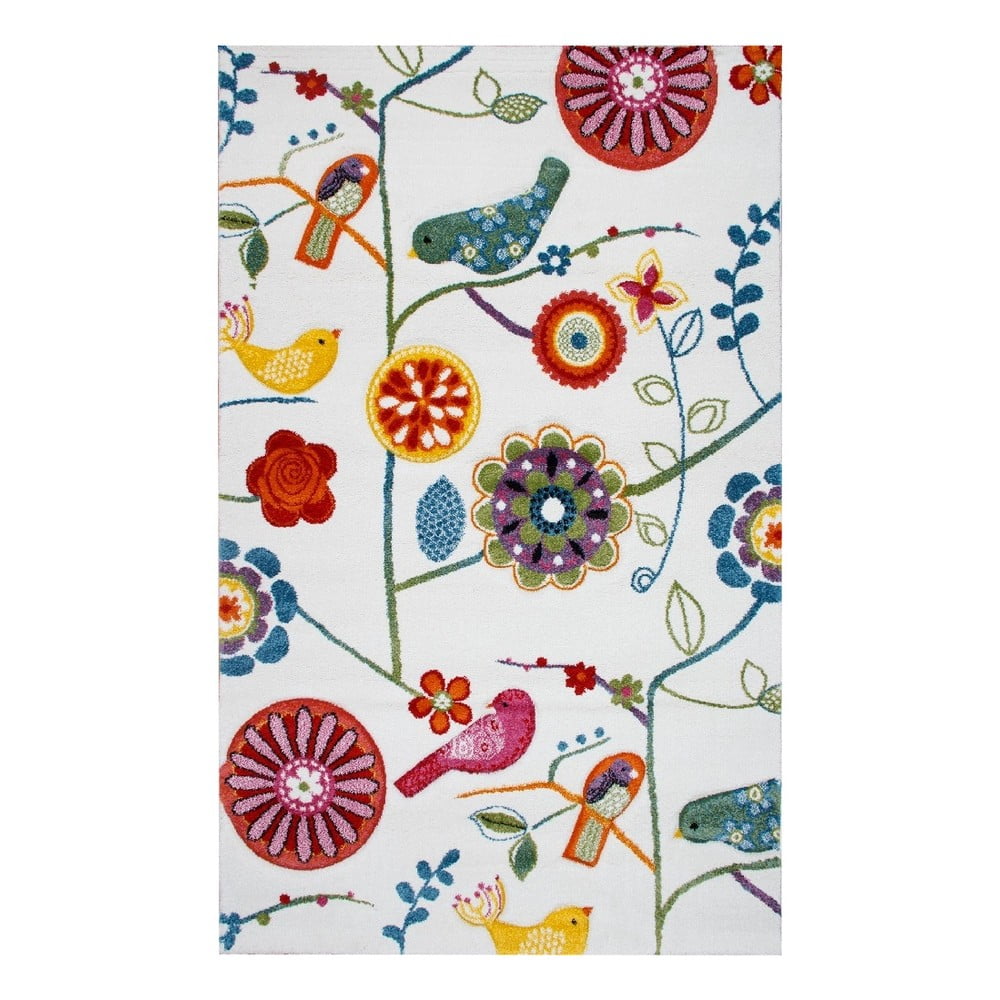 Detský koberec Eco Rugs Birds 120 × 180 cm