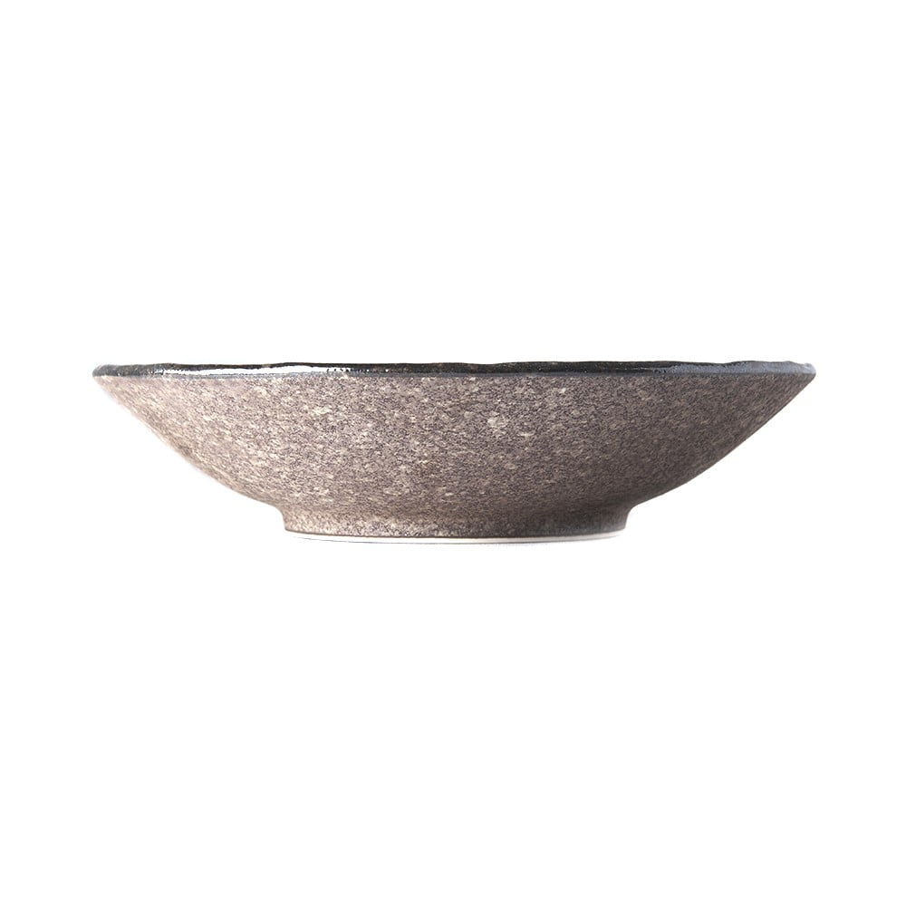 Béžová keramická miska na polievku MIJ Earth ø 24 cm