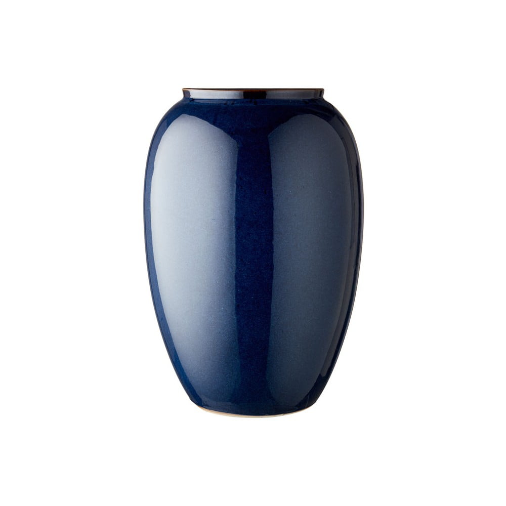 Modrá kameninová váza Bitz výška 50 cm