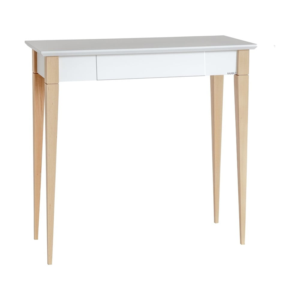 Biely pracovný stôl Ragaba Mimo šírka 65 cm
