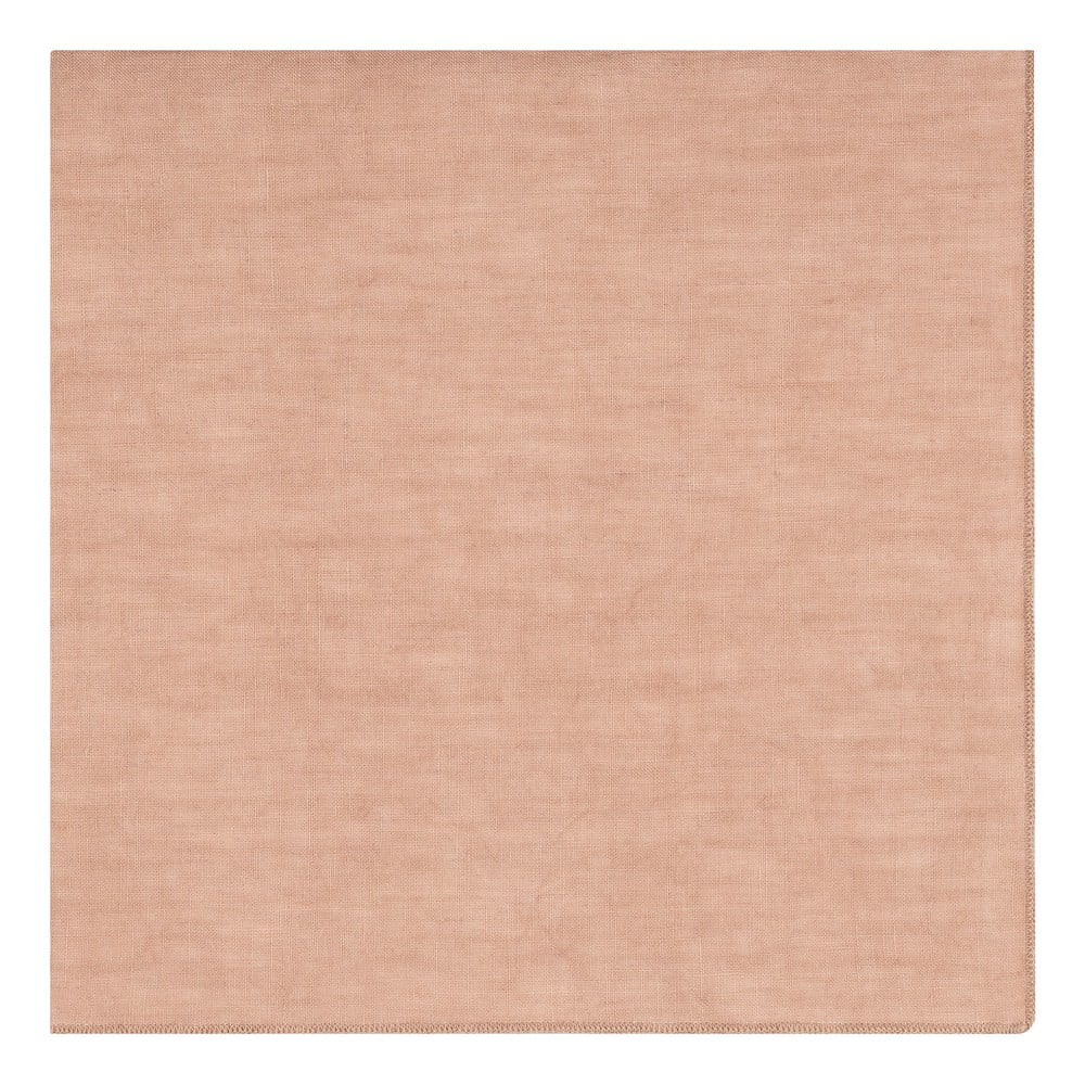 Ružový ľanový obrúsok Blomus Lineo 42 x 42 cm