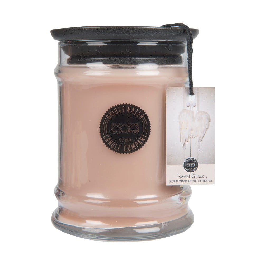 Sviečka v sklenenej dóze s vôňou orientu Bridgewater candle Company Sweet Grace doba horenia 65-85 hodín