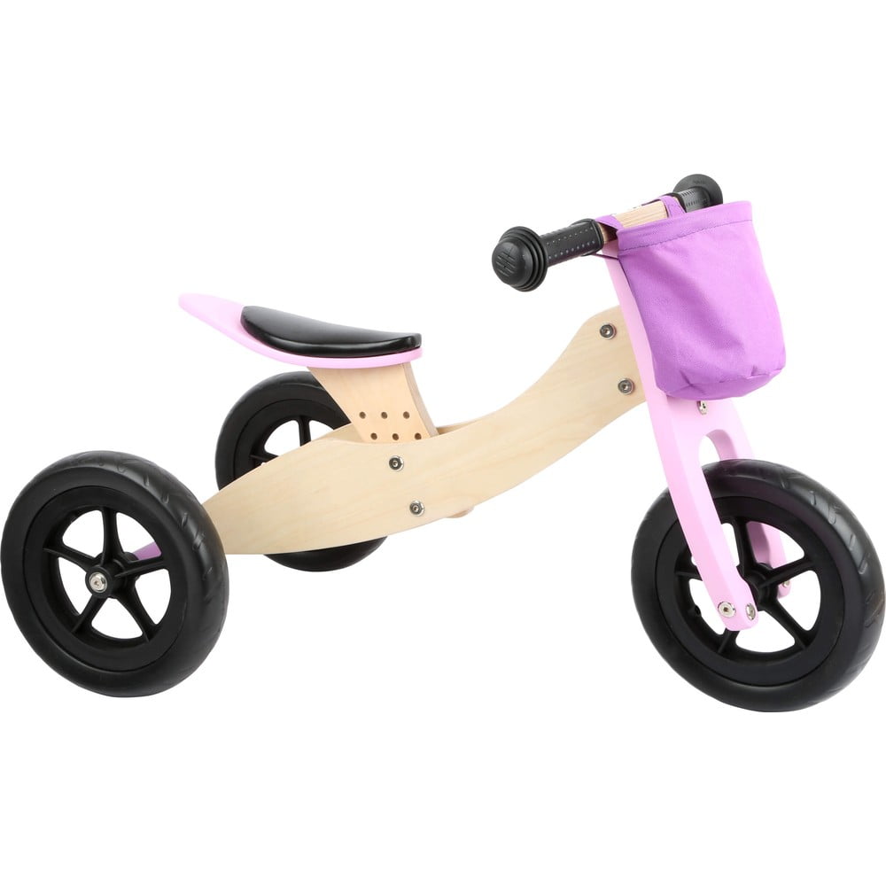 Ružová detská trojkolka Legler Trike Maxi