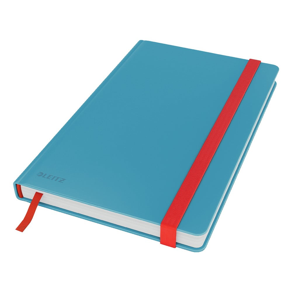Modrý zápisník s hebkým povrchom Leitz 80 strán