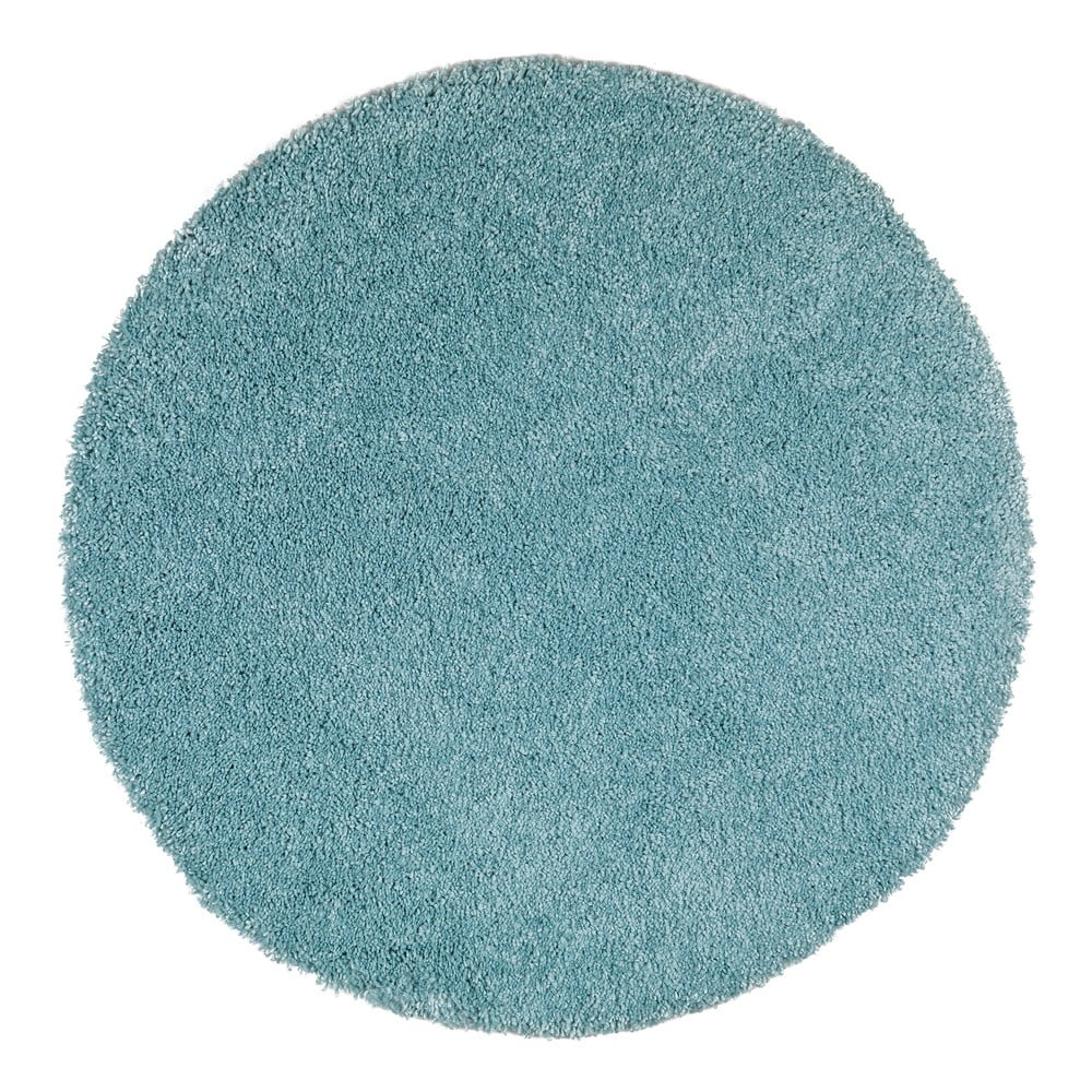 Svetlomodrý koberec Universal Aqua Liso ø 80 cm