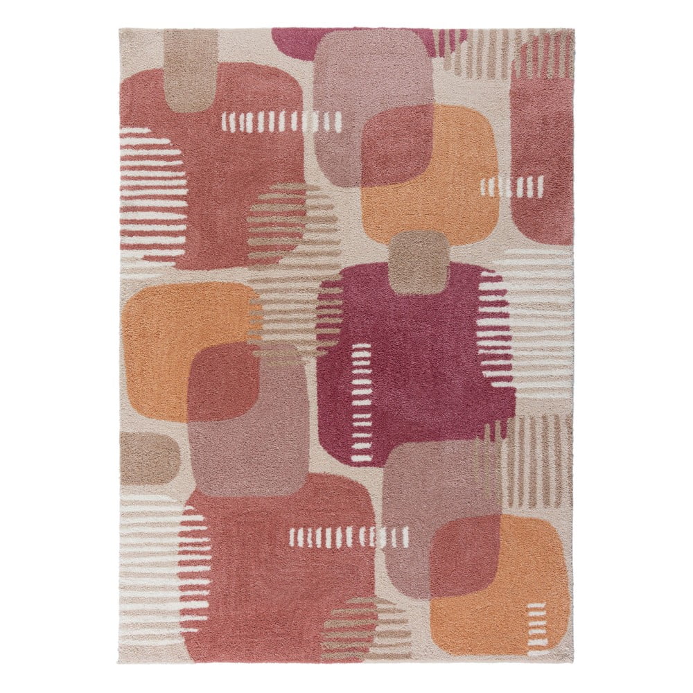 Sivo-ružový koberec Flair Rugs Pop 160 x 230 cm