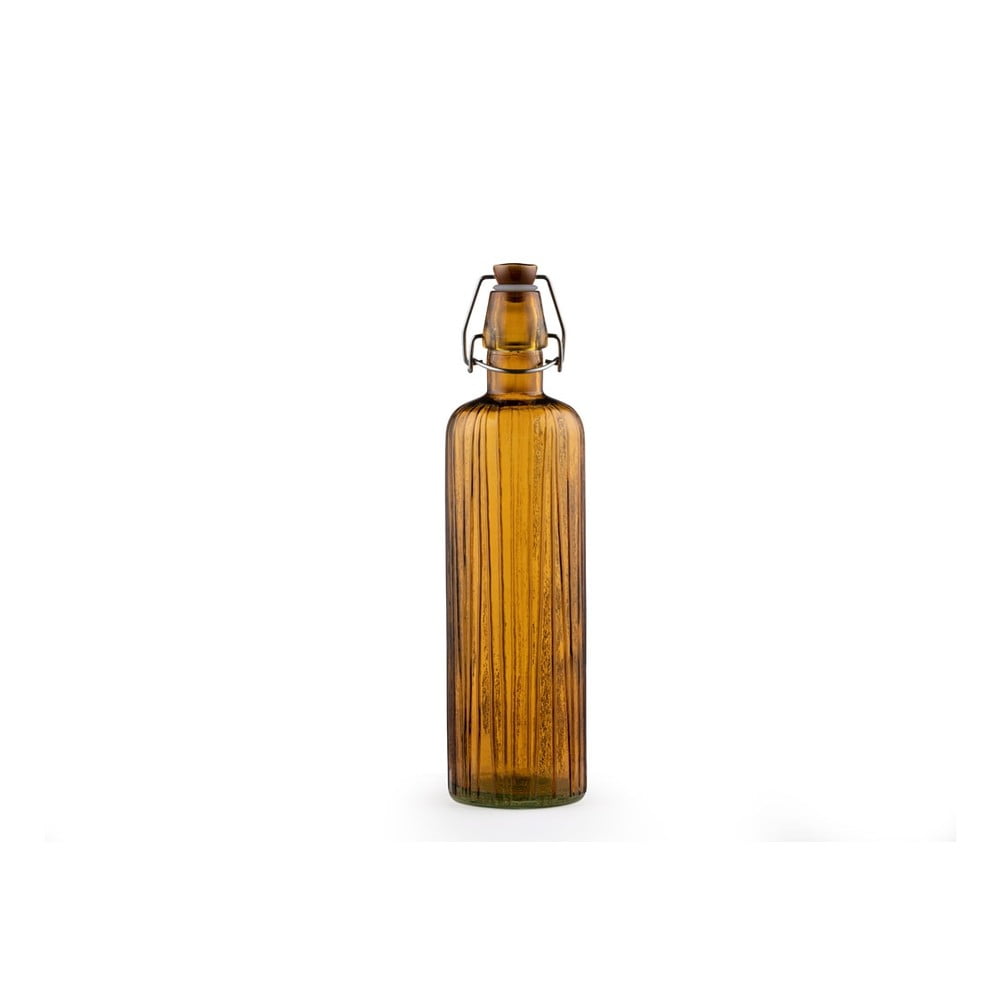 Žltá fľaša na vodu Bitz Basics Amber 075 ml