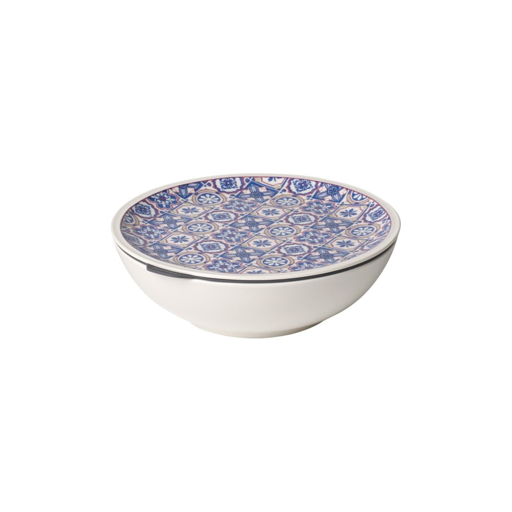 Modro-biela porcelánová dóza na potraviny Villeroy  Boch Like To Go ø 163 cm