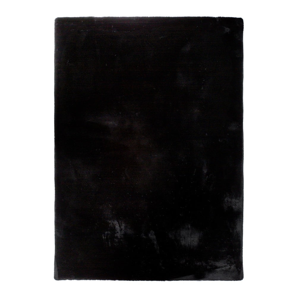 Čierny koberec Universal Fox Liso 120 x 180 cm