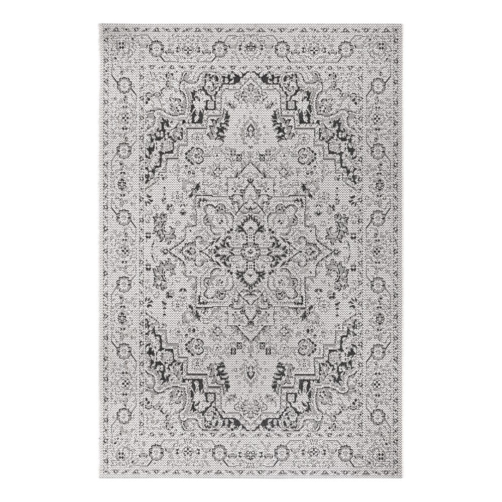 Čierno-béžový vonkajší koberec Ragami Vienna 120 x 170 cm