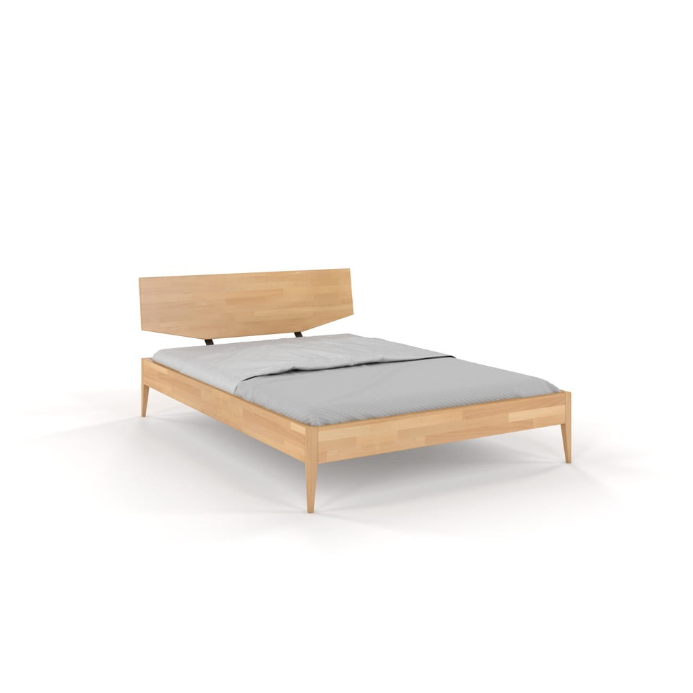 Manželská posteľ z bukového dreva Skandica Sund 200 x 200 cm