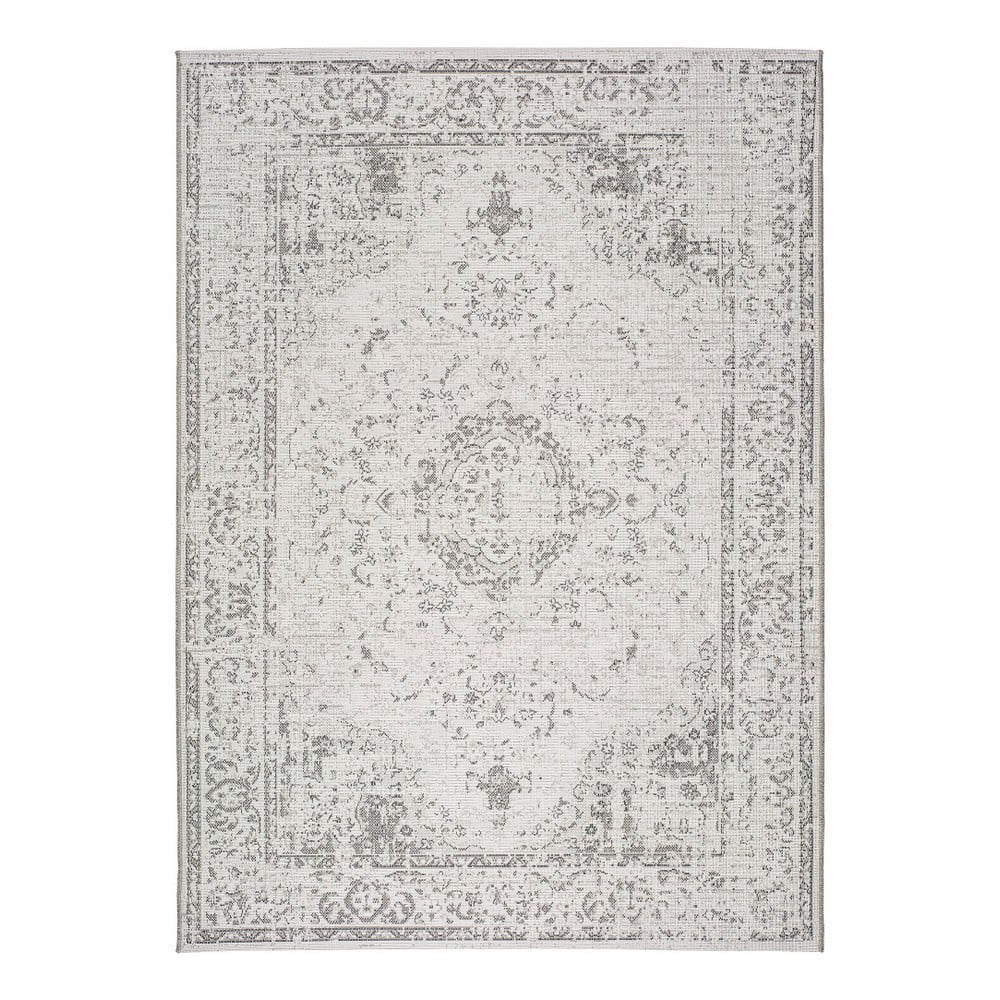 Sivo-béžový vonkajší koberec Universal Weavo Lurno 77 x 150 cm