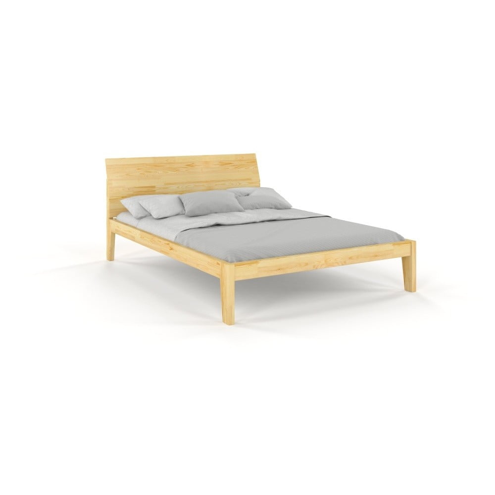 Dvojlôžková posteľ z masívneho borovicového dreva SKANDICA Agava 160 x 200 cm