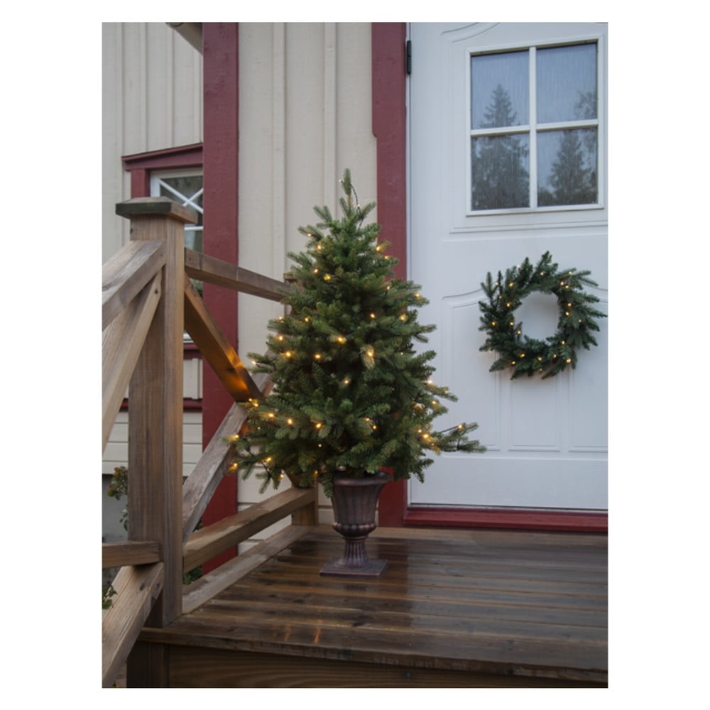 Umelý vianočný stromček s LED osvetlením Star Trading Byske výška 120 cm