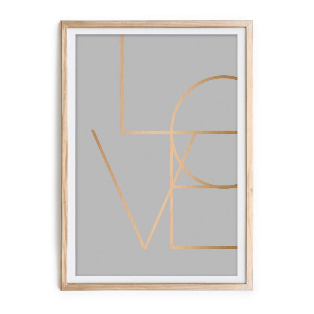Obraz v ráme Velvet Atelier Love 60 × 40 cm