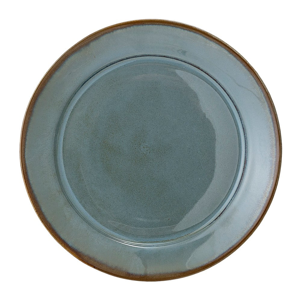 Zelený kameninový dezertný tanier Bloomingville Pixie ø 20 cm