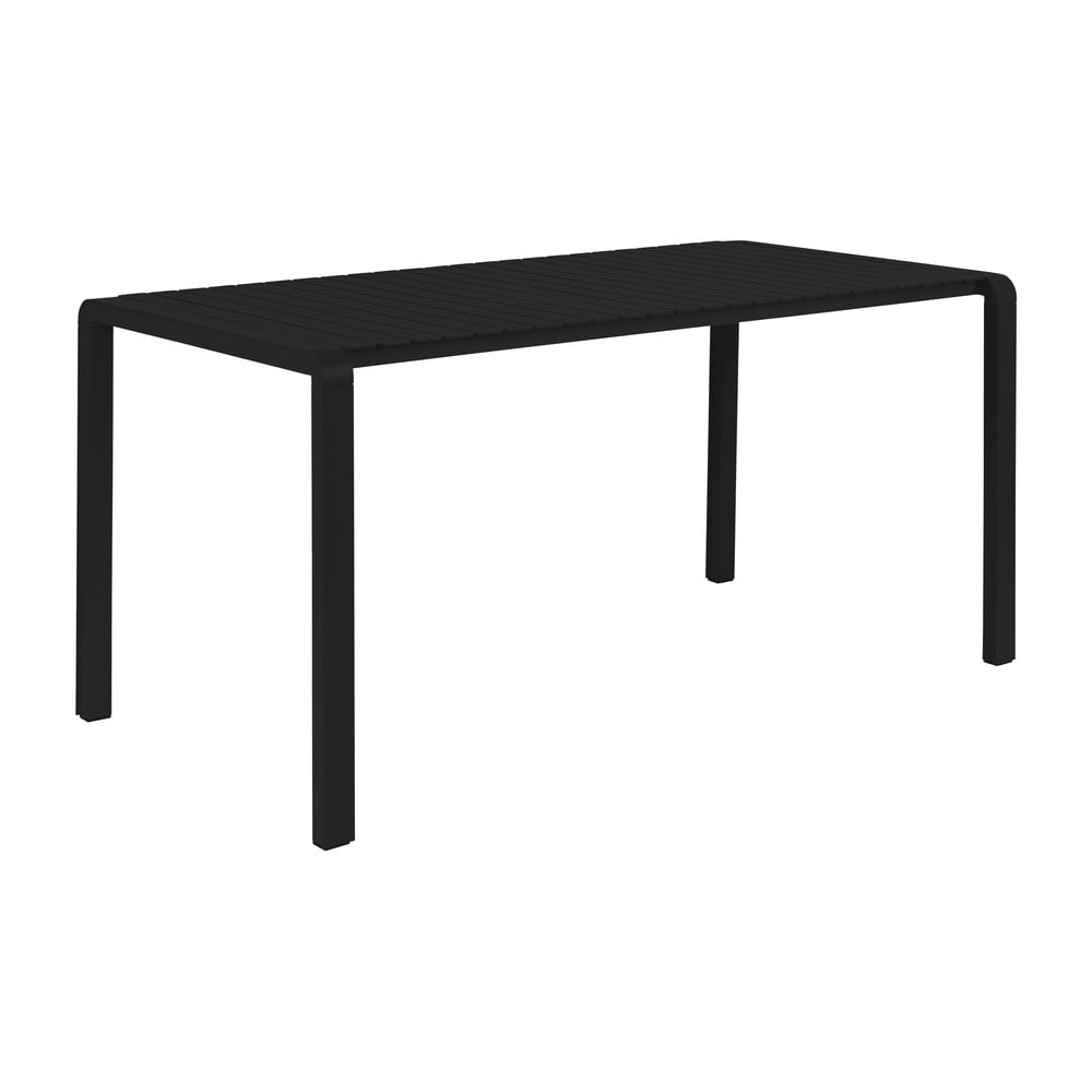 Čierny záhradný jedálenský stôl Zuiver Vondel 168 x 87 cm