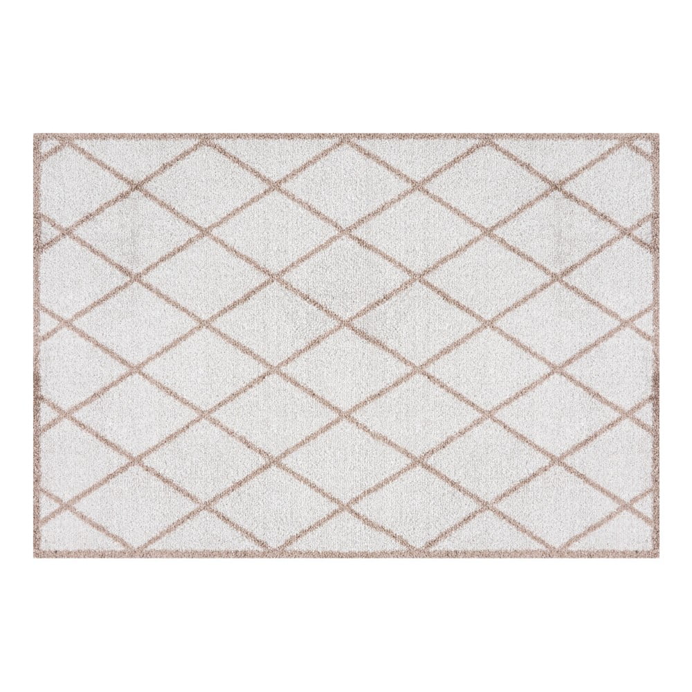 Bielo-hnedá rohožka Zala Living Scale 50 × 70 cm