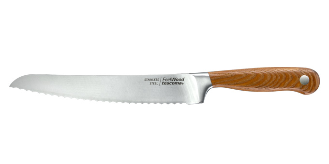 Tescoma nôž na chlieb FEELWOOD 21 cm